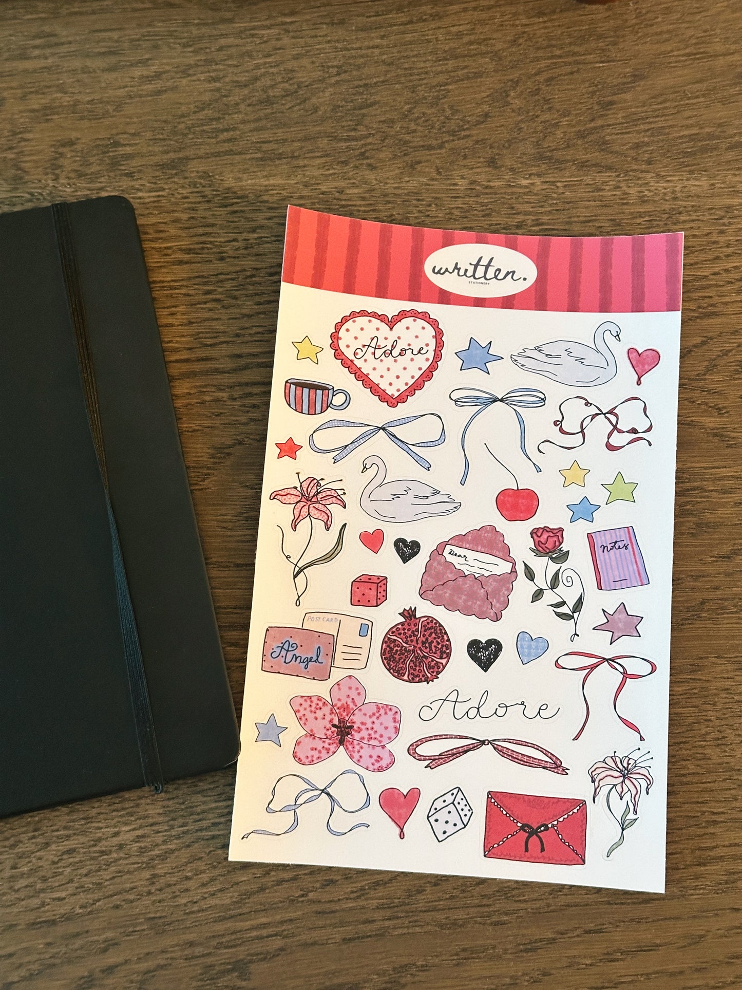 Adore Sticker Sheet