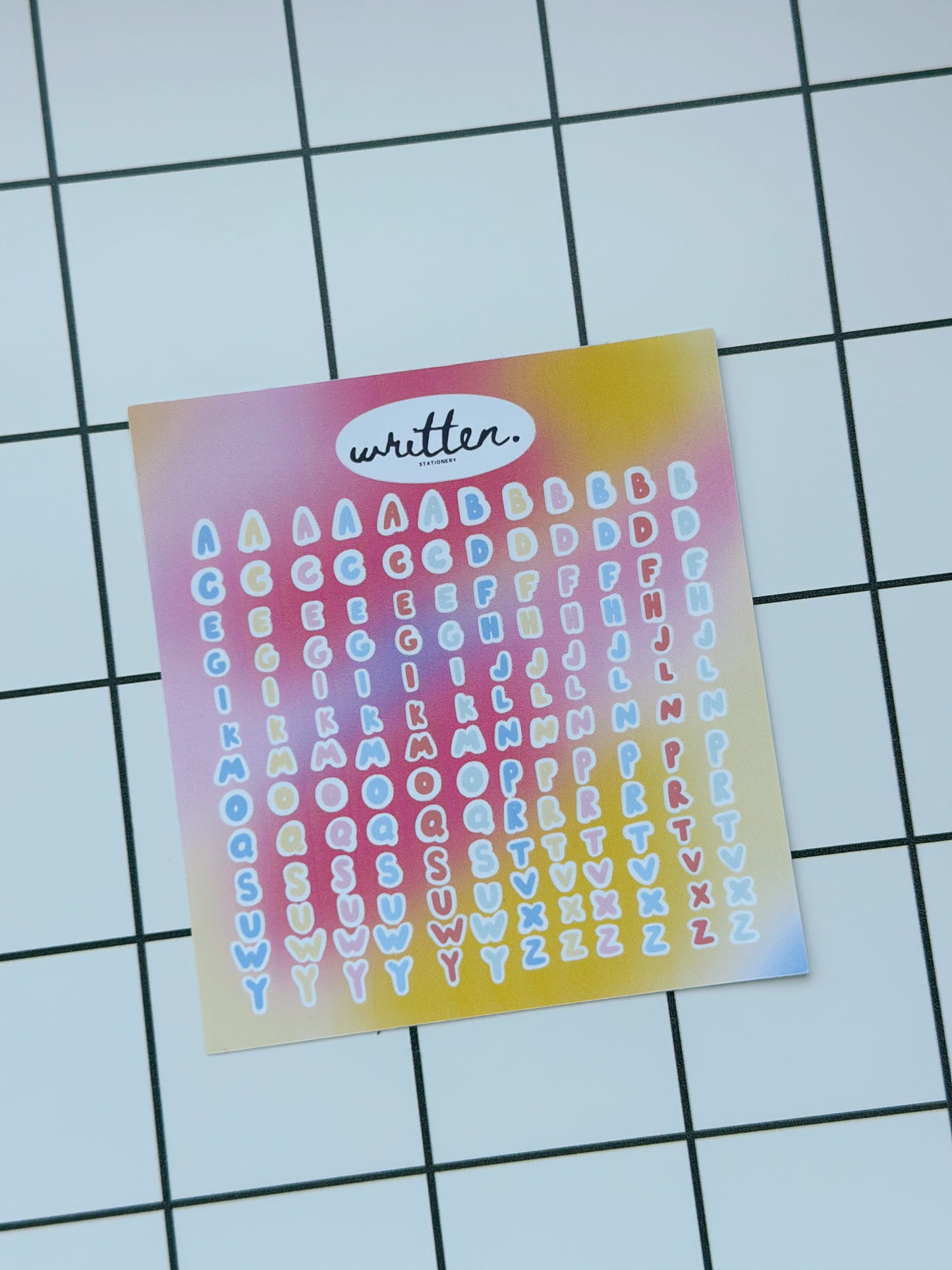 Bubble Letters