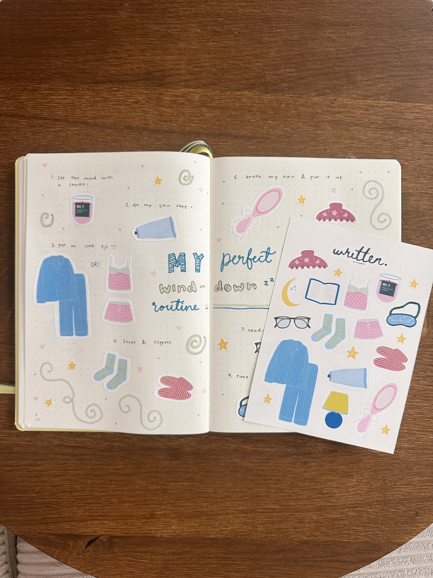 Night Time Sticker Sheet