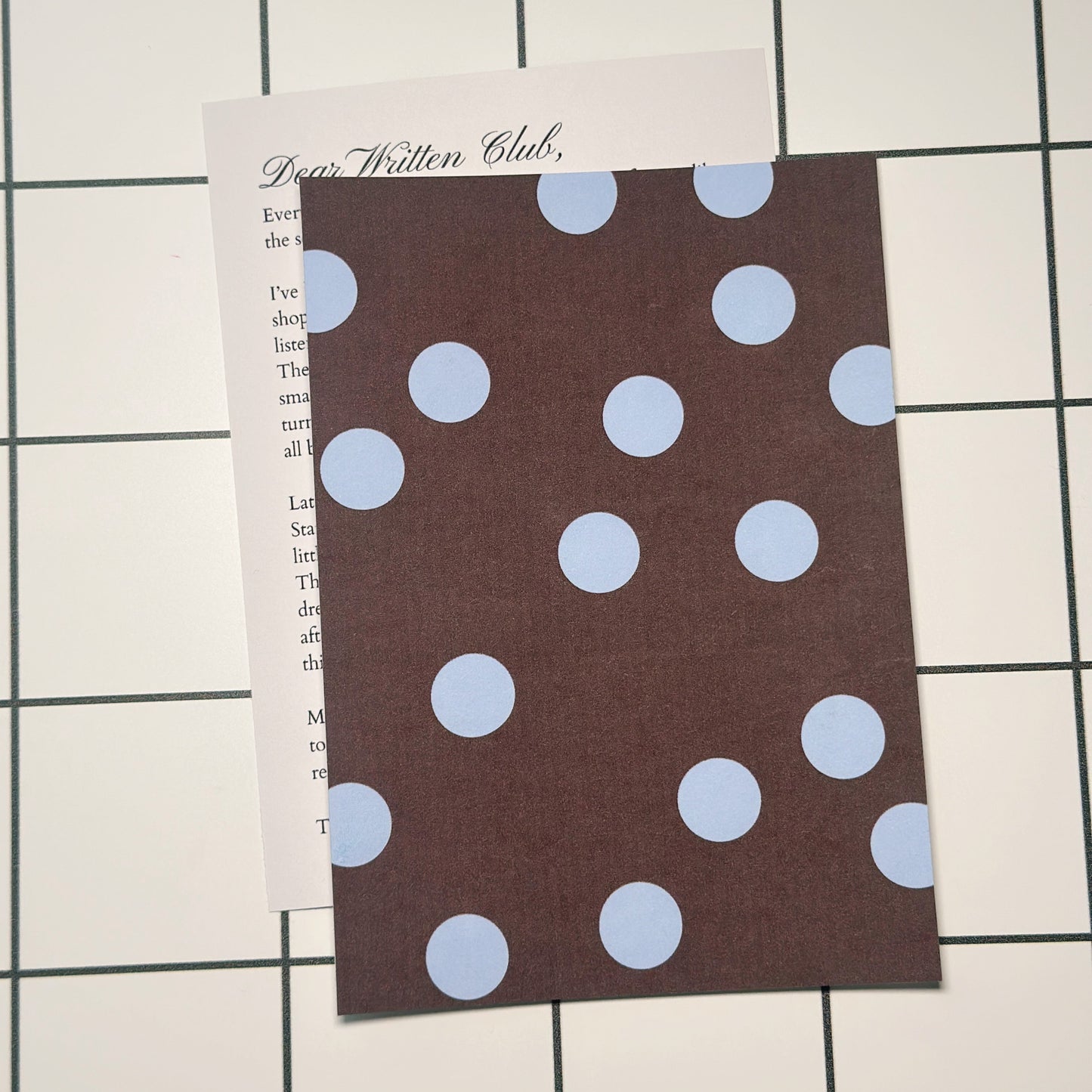 Written Mail - monthly snail mail club