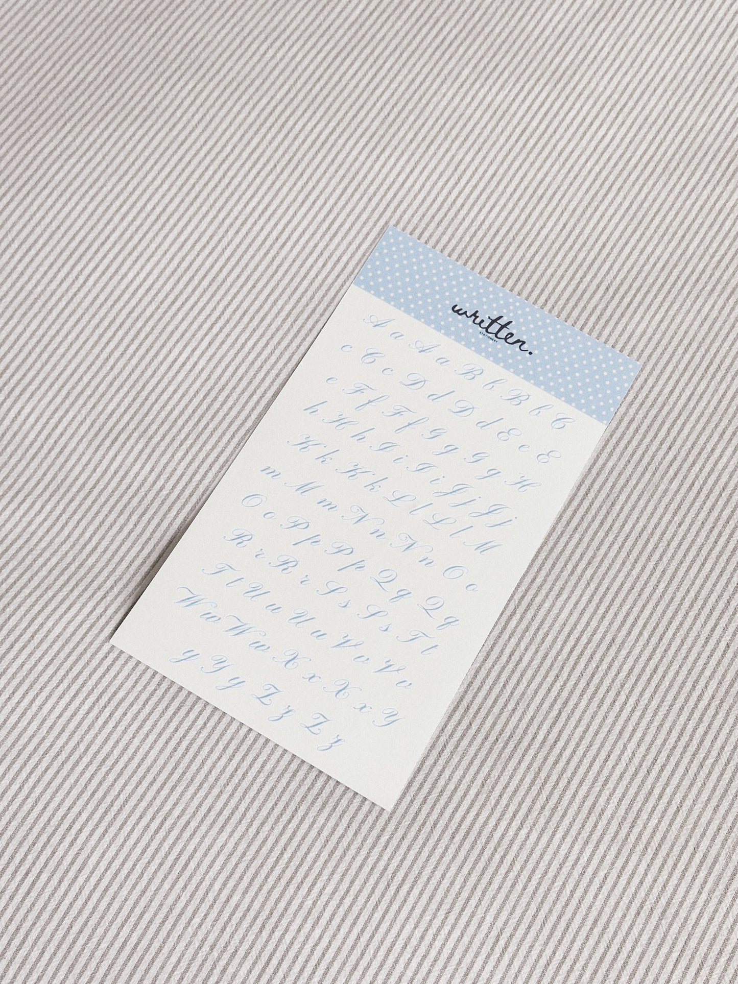 Lettering Stickers (4 pc)
