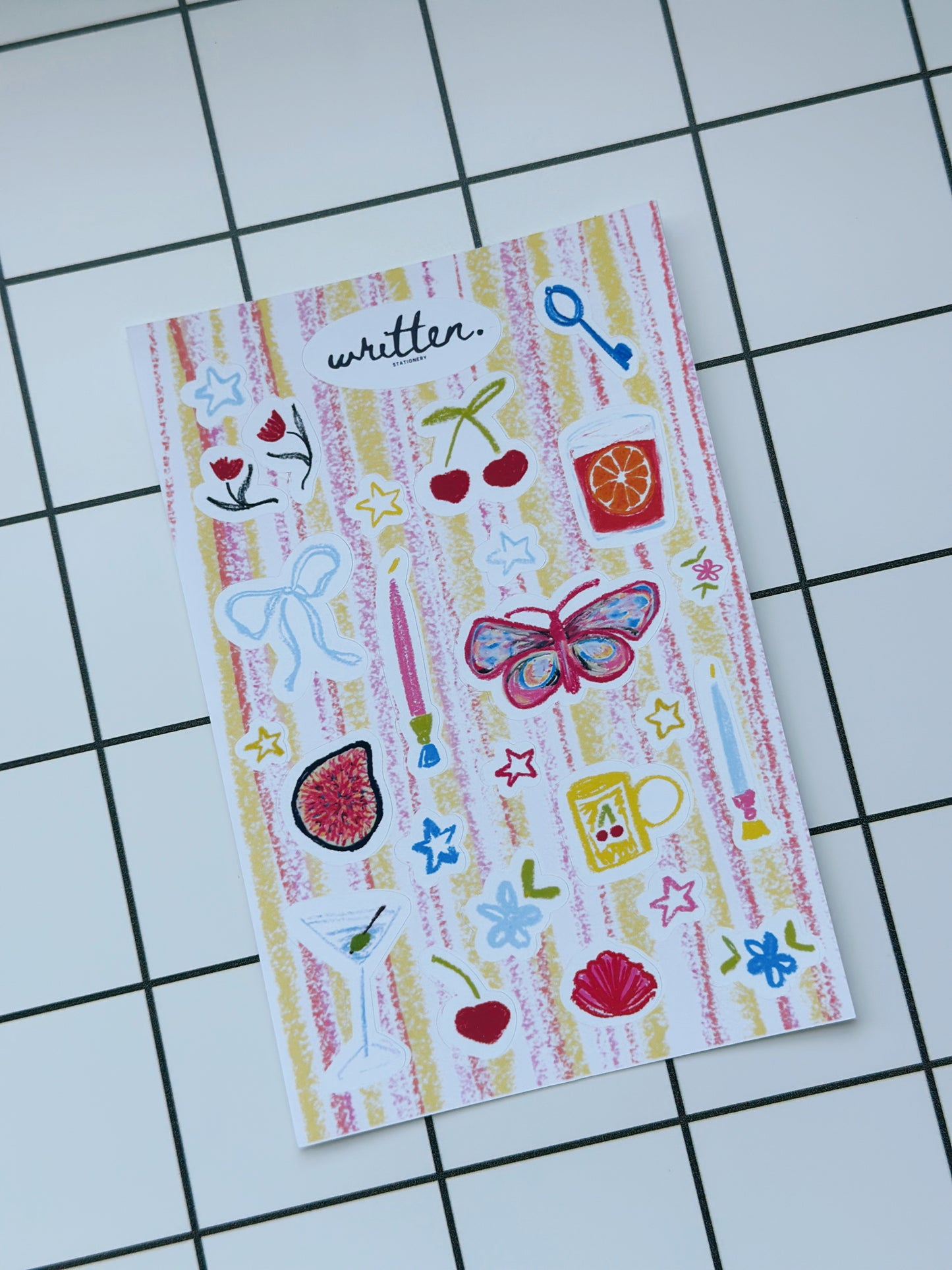Pastels Sticker Sheet