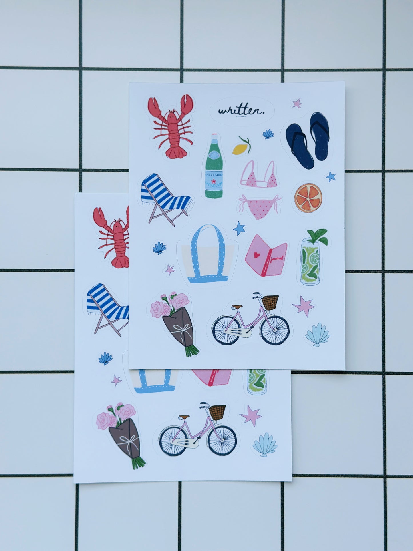 Coastal Sticker Sheet