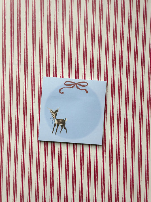 Baby Reindeer Note Pad