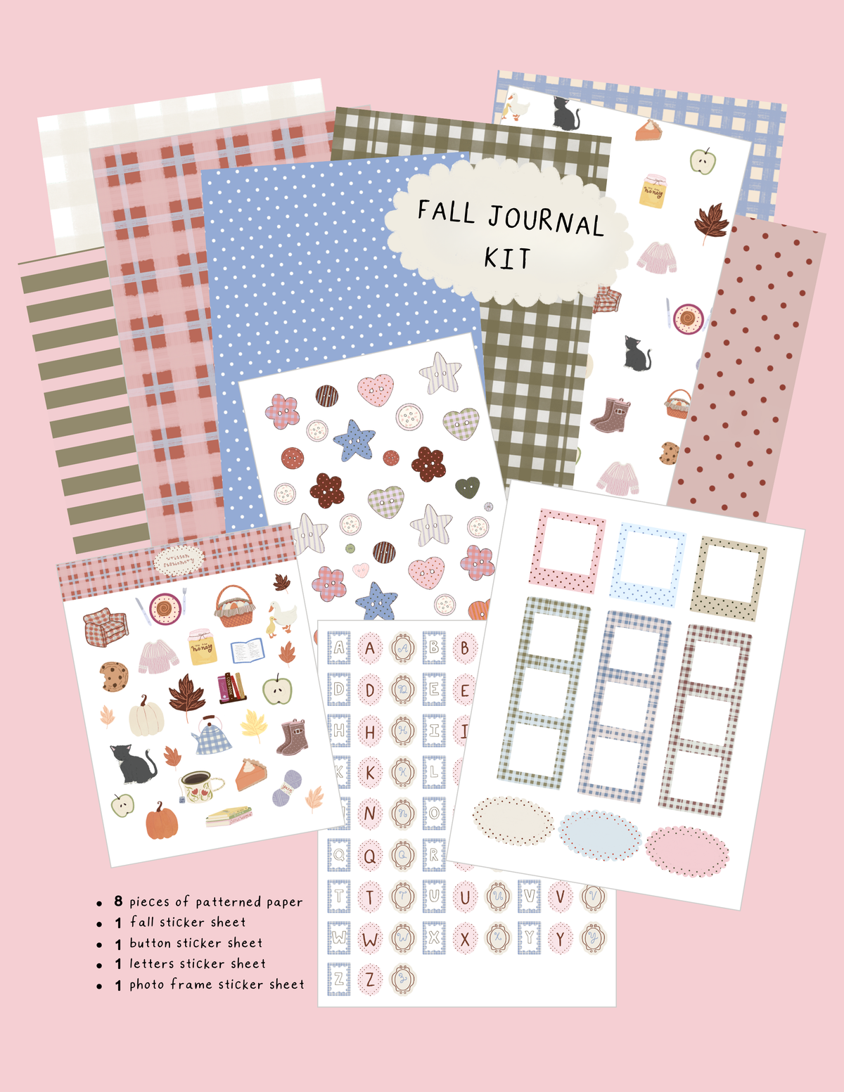 Dreamy Fall Journal Kit