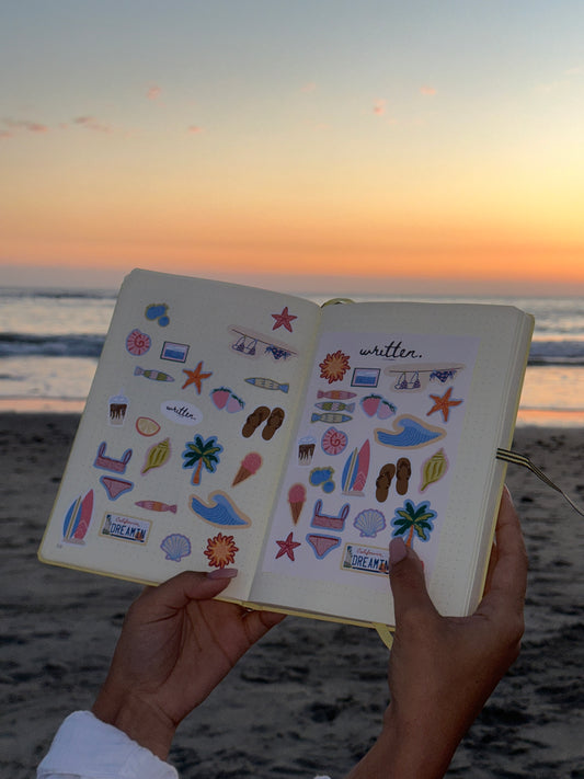 California Coast Sticker Sheet