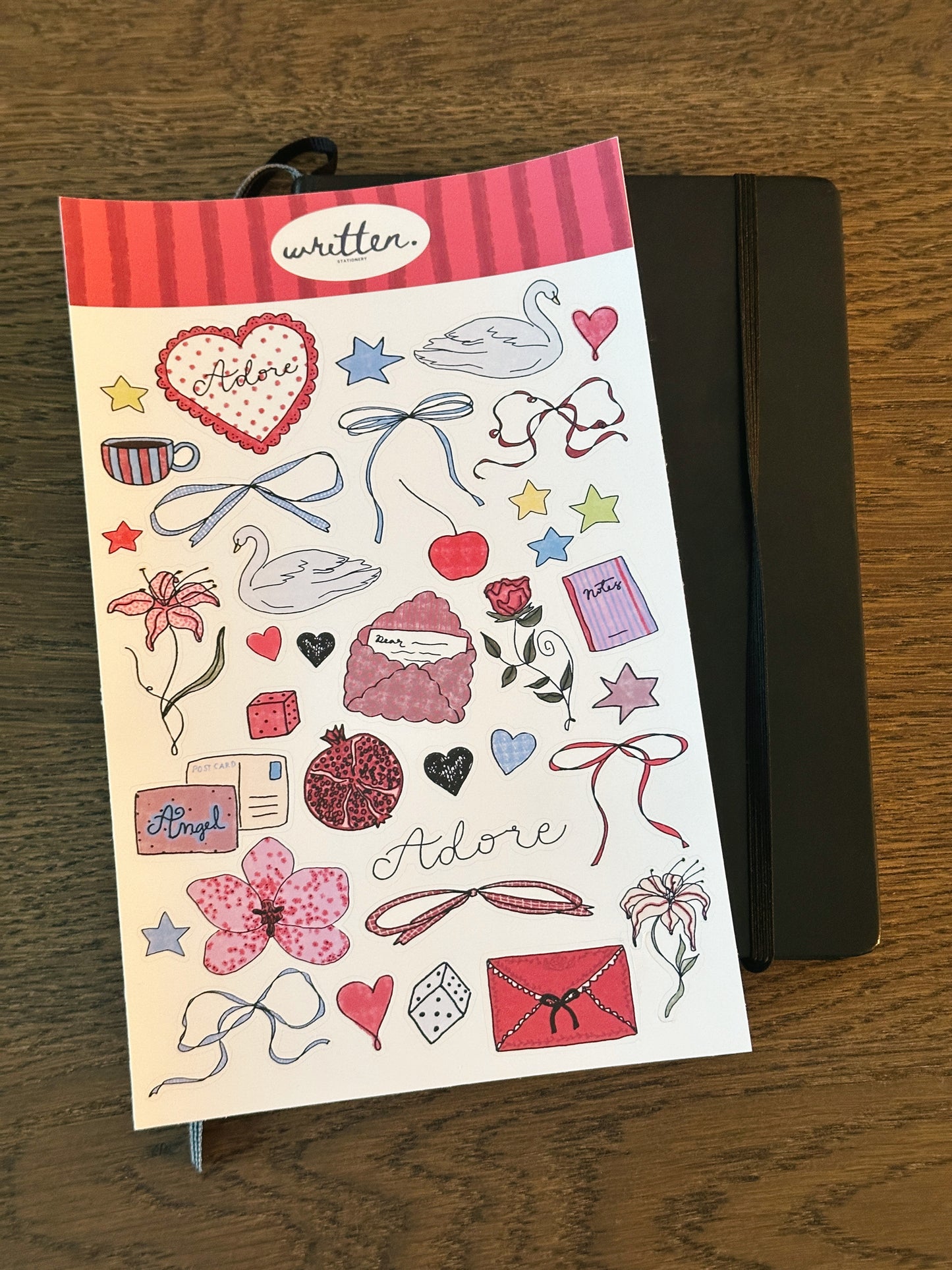 Adore Sticker Sheet