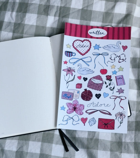 Adore Sticker Sheet