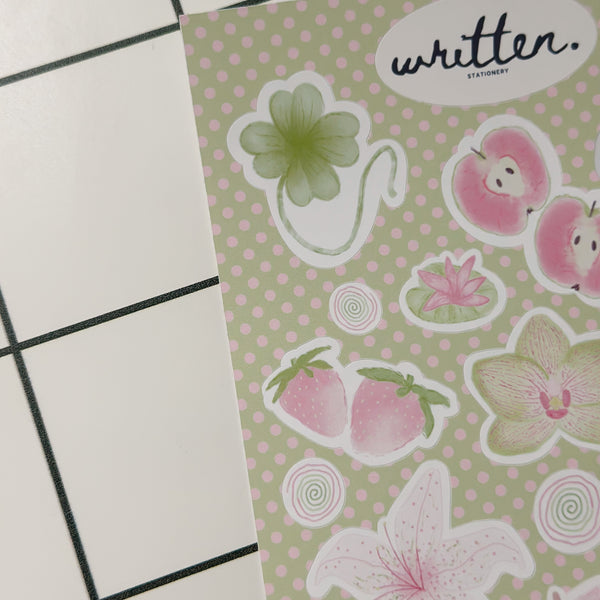Lucky Sticker Sheet