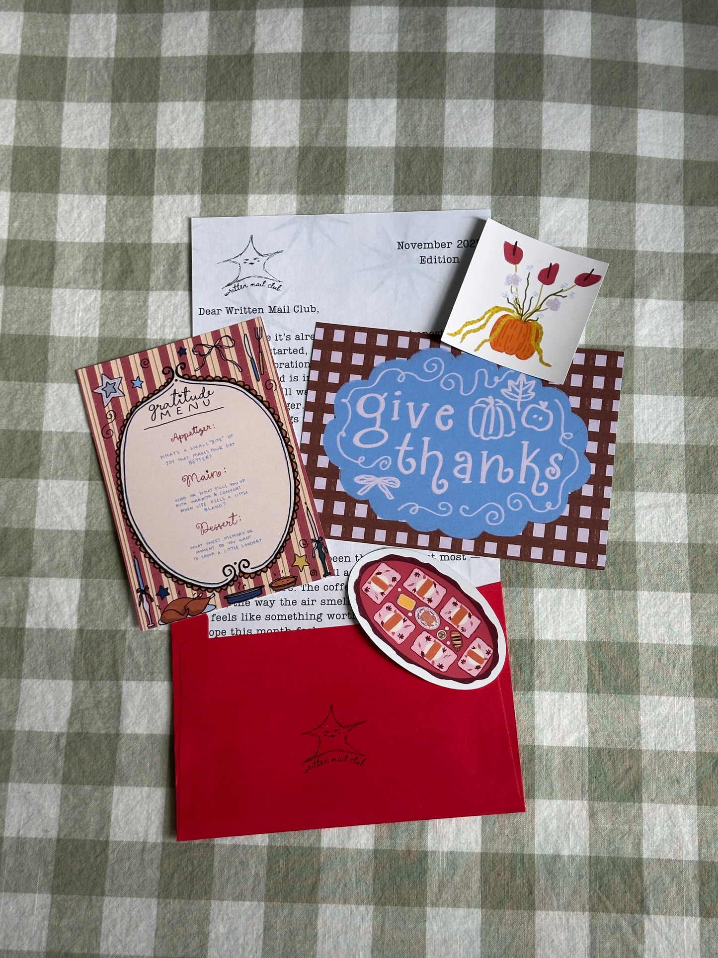 Written Mail - monthly snail mail club