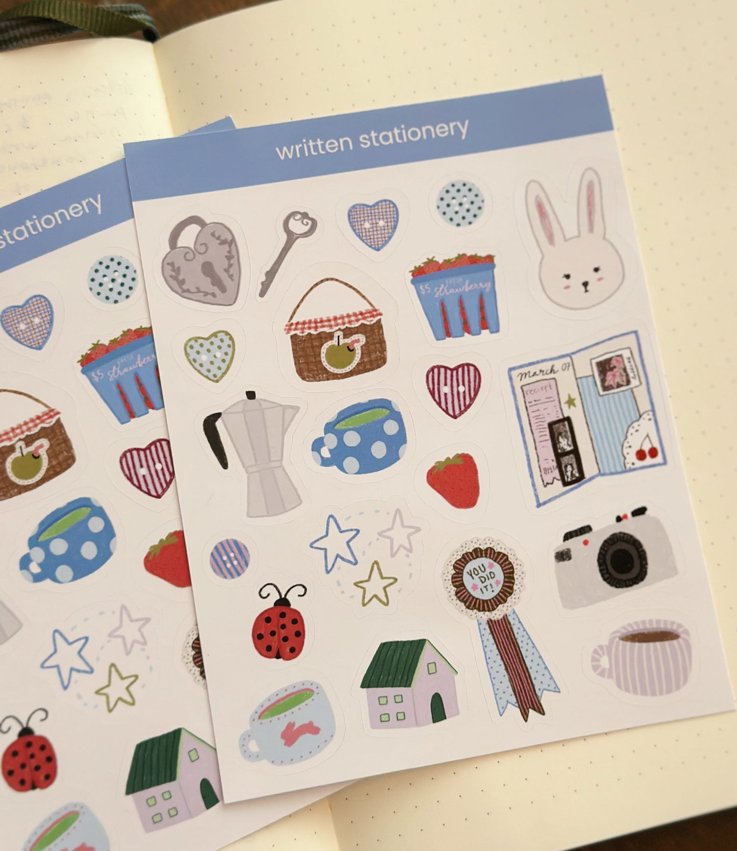 Quiet Days Sticker Sheet