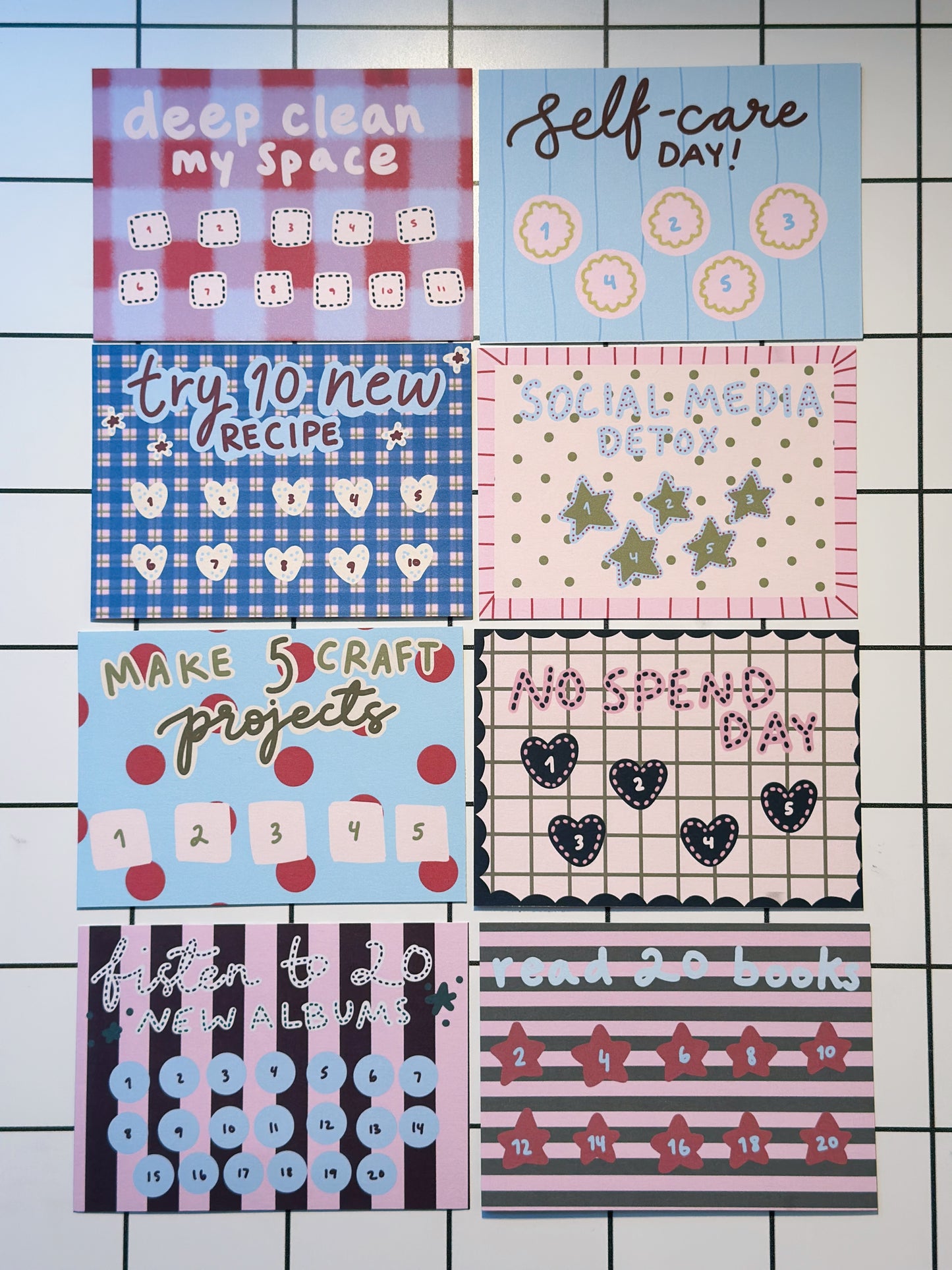 2026 Punch Cards - Digital Download