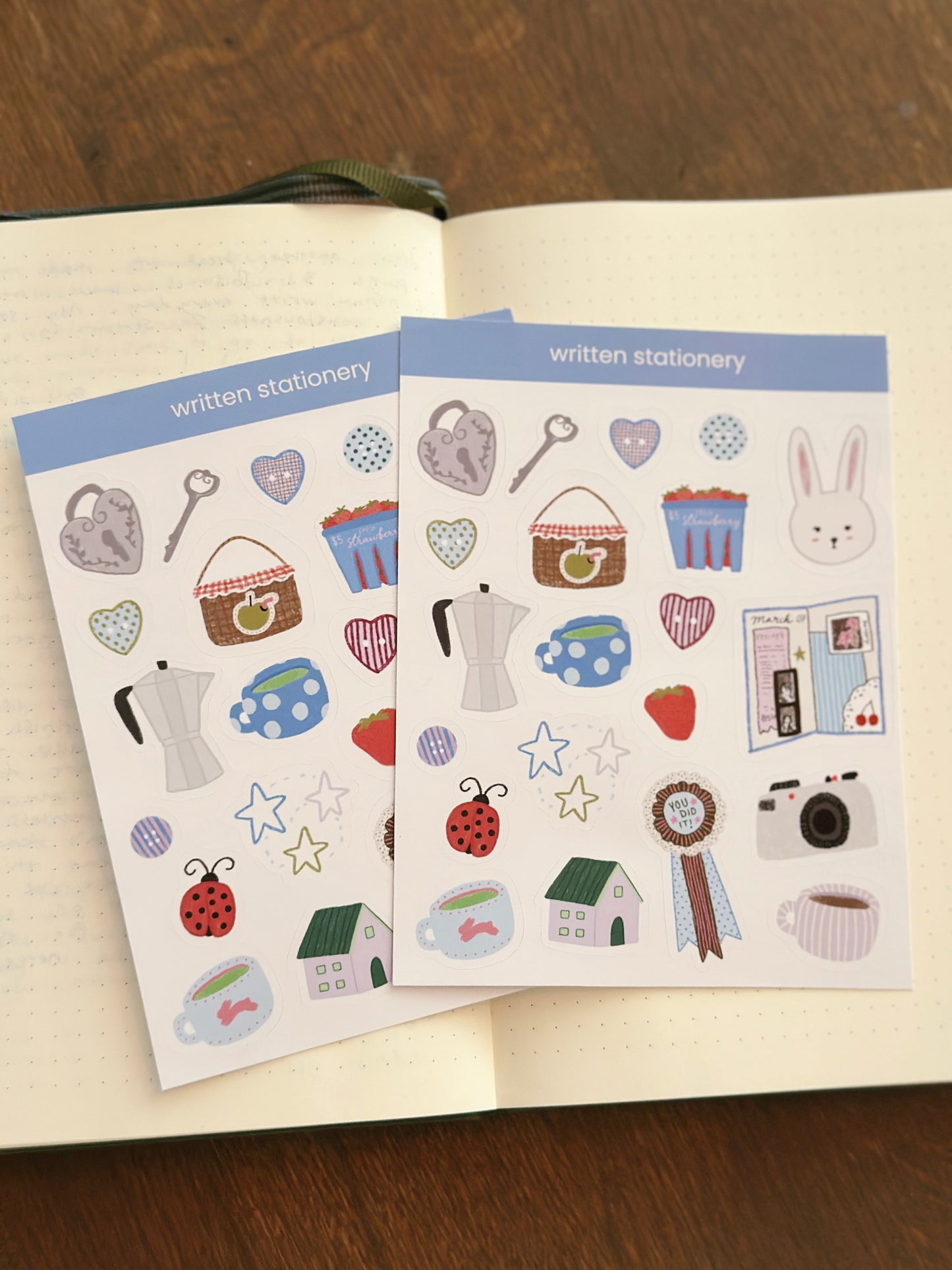 Quiet Days Sticker Sheet