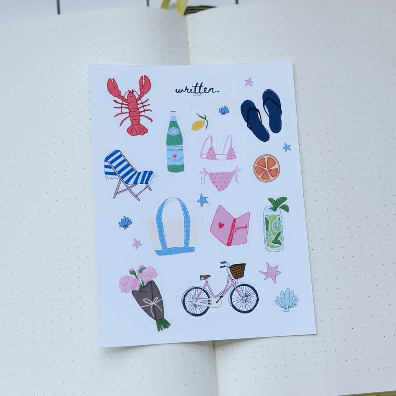 Coastal Sticker Sheet