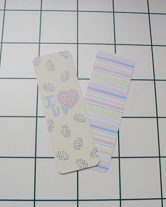 I Love 10 UV Bookmark