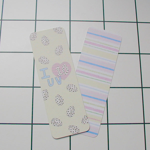 I Love 10 UV Bookmark
