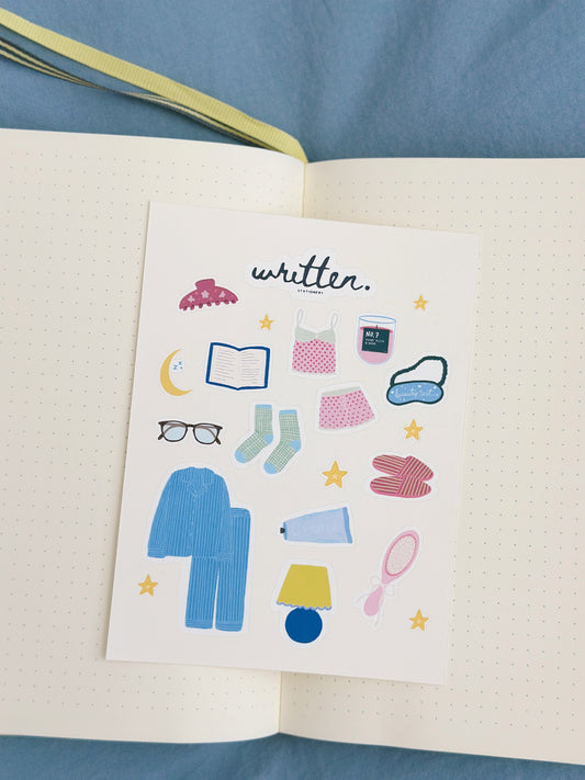 Night Time Sticker Sheet
