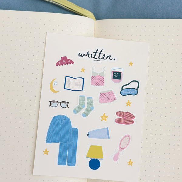 Night Time Sticker Sheet