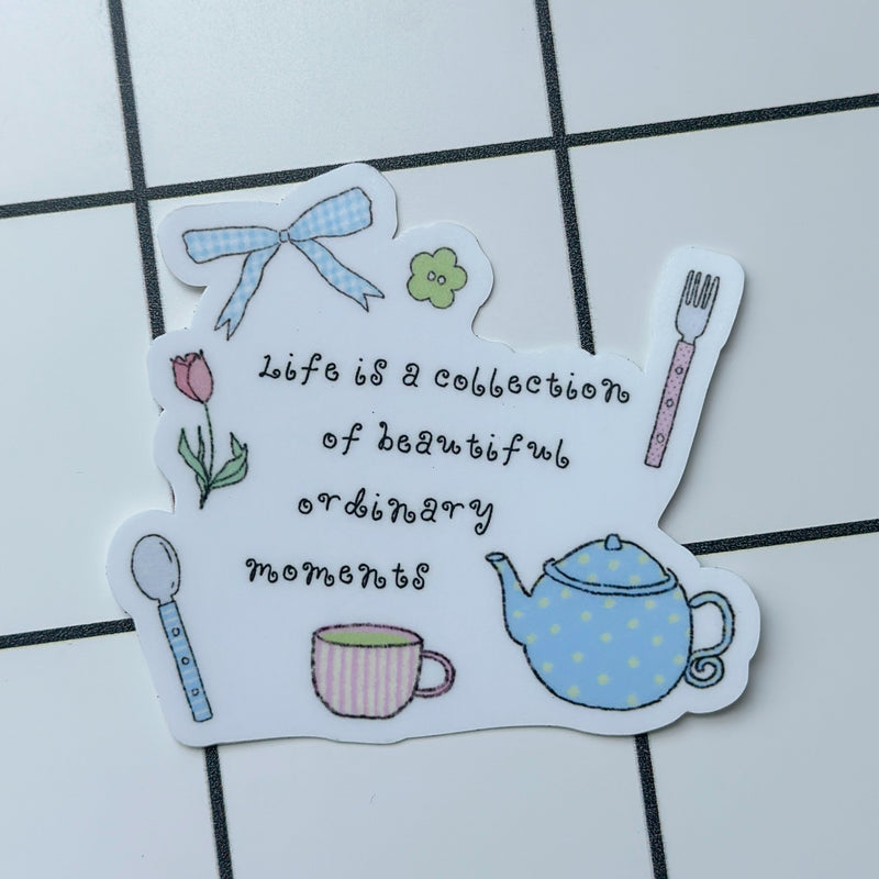 Slow Summer Die-Cut Sticker