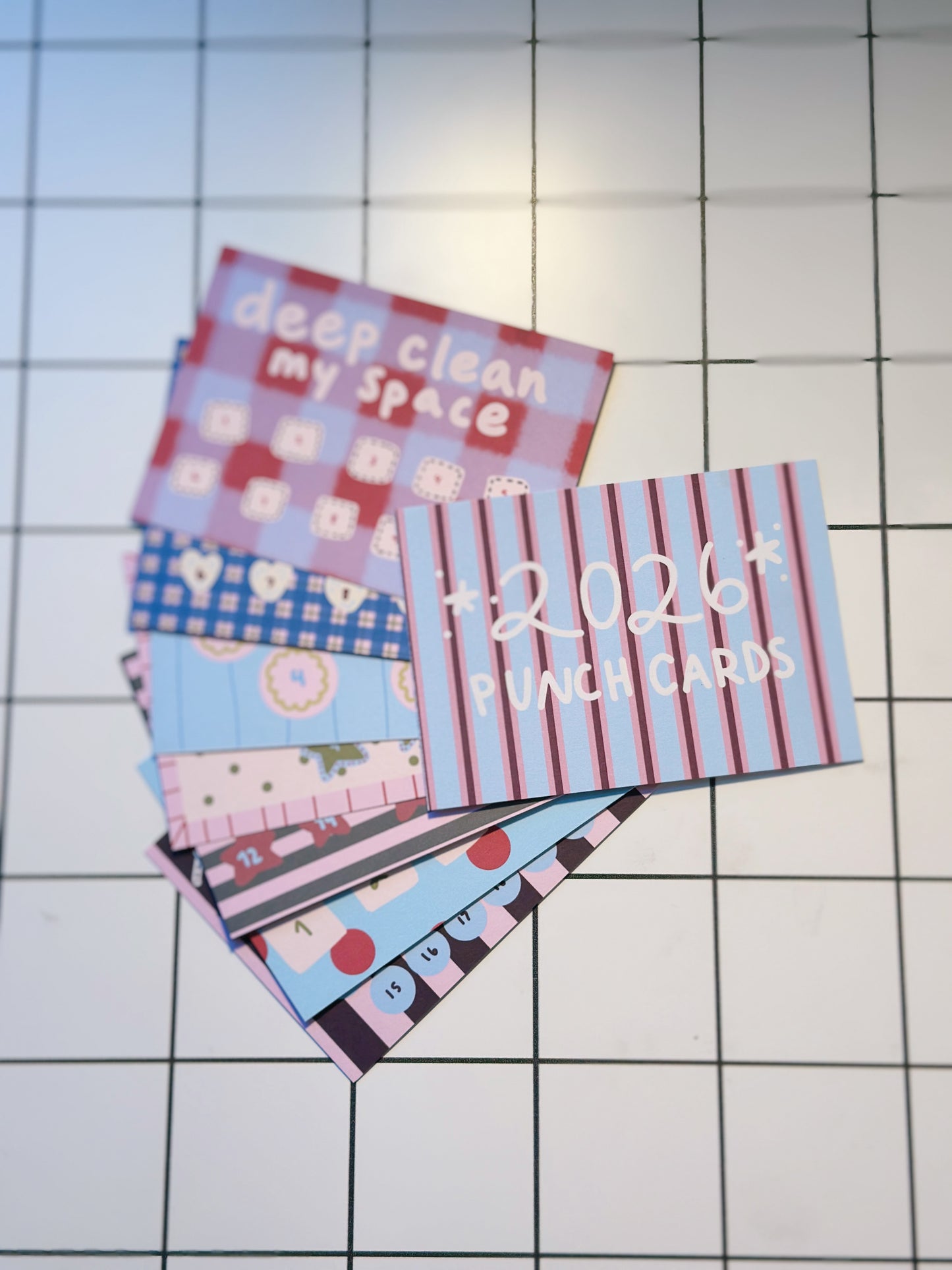 2026 Punch Cards - Digital Download