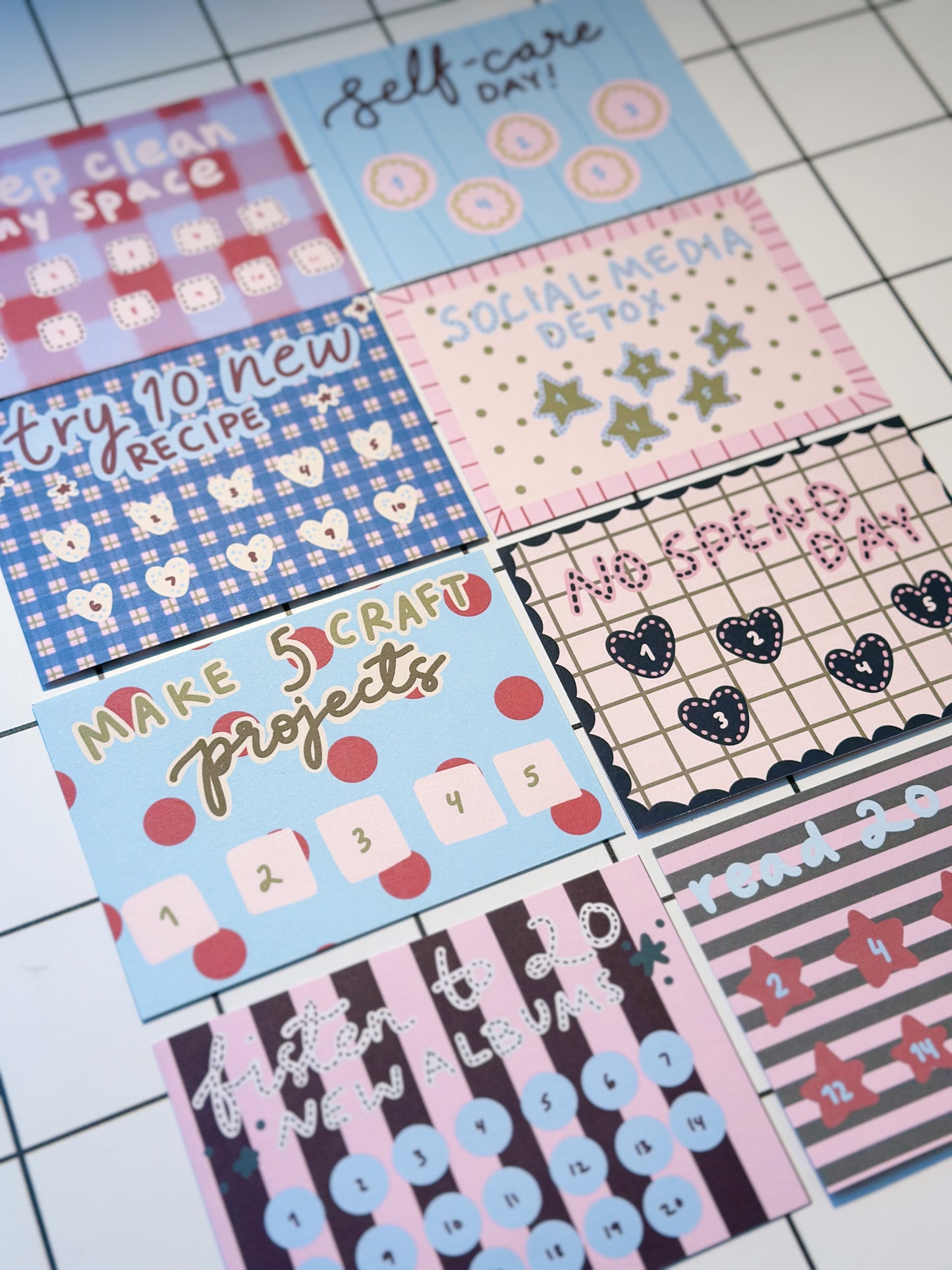 2026 Punch Cards - Digital Download