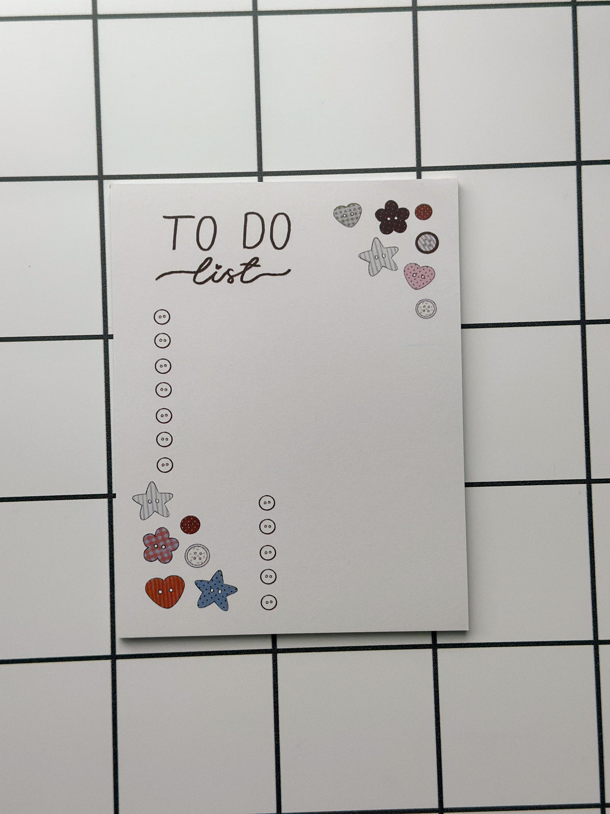Button To-Dos Notepad