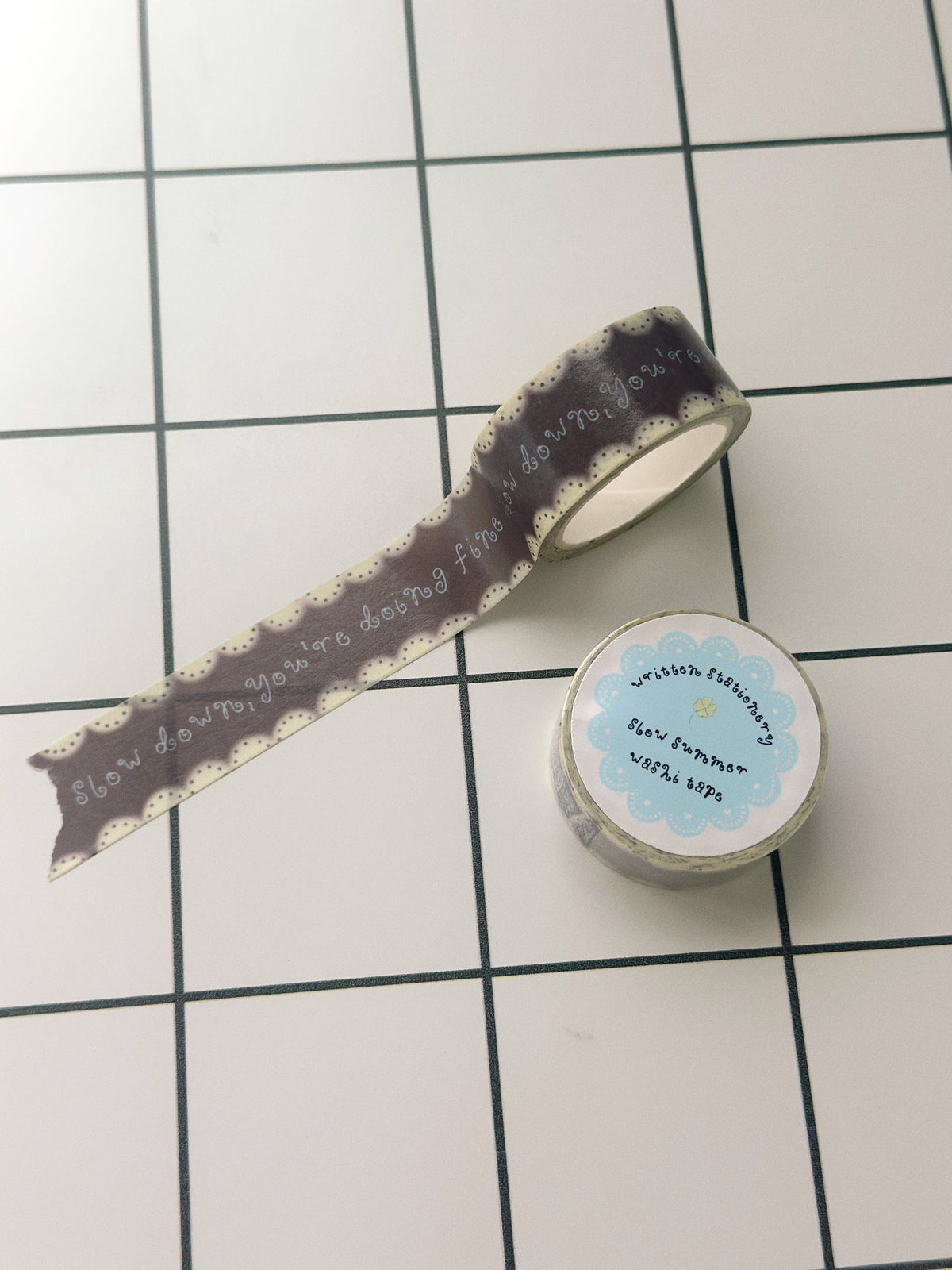 Slow Down Washi Tape