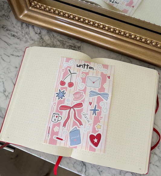 Whimsical Cherry Sticker Sheet
